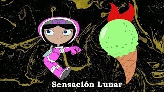 Kadr z teledysku Sensación lunar [Lunar Taste Sensation] (Latin America) tekst piosenki Phineas and Ferb (OST)