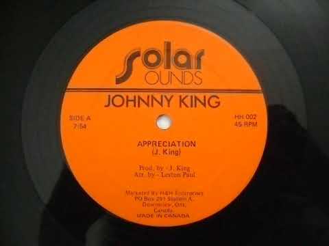 Appreciation - Johnny King