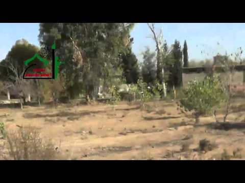 جولة بعد السيطرة على كتيبة الدفاع الجوي والصواريخ في قرية الأفتريس في ريف دمشق