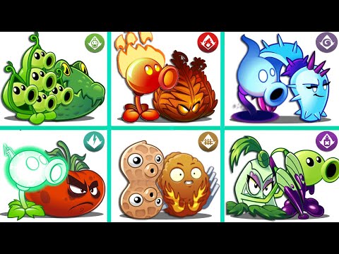 Random 9 Best Pairs Of Plants - Who Will Win? - PvZ 2 Team Plant Vs Team Plant