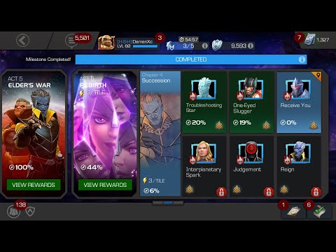 Act 6.4.2 - Critical Me With Your best shot / Tunnel vision / Critical setup node