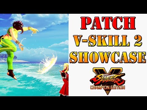Visual Guide to all the 2nd V-Skills of Street Fighter V: Champion Edition