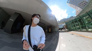【insta360】いざ横浜の街へ　#vlog #insta360 #yokohama #keikyu #京急