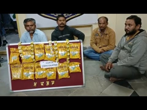 TOP NEWS URDU Ganja Chocolates Available For arrested Shadnagar Excise Police for selling cannabis
