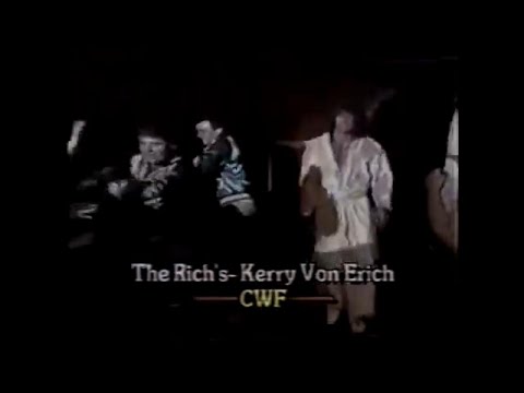 Johnny & Davey Rich/Kerry Von Erich vs Mr. Chono/Mike Davis/Alan Martin CWF 1989