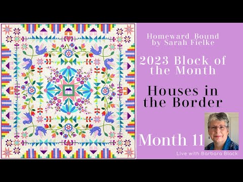 TheQuiltShow.com LIVE - Block of the Month 2023 - Month 11