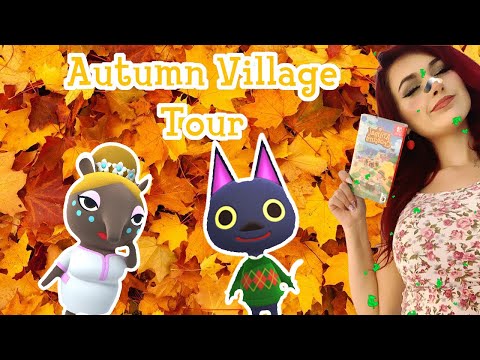 AUTUMN VILLAGE TOUR: Equinox 🍁 | Animal Crossing: New Horizons