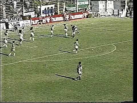 6-3-1994. Fecha 17. Apertura 1993. Gimnasia 1 Banfield 0. Resumen Futbol de Primera.