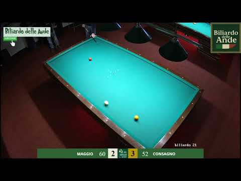🔥 Maggio VS Consagno 🎯 Parte 2 | My Billiard Score | Sfida di Potenza e Precisione