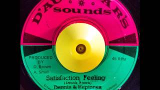 Dennis Brown &amp; Heptones - Satisfaction Feeling + Dub &quot;  D&#39;AUGULAR&#39;S SOUNDS&quot;
