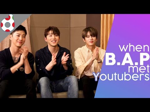When B.A.P met youtubers.