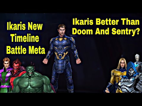 Ikaris T3 With New Uniform Timeline Battle Guide Against PVP Top Characters - Marvel Future Fight
