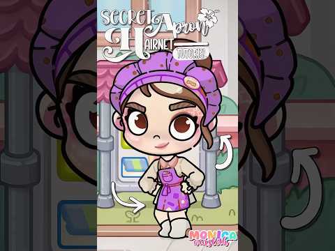 finding FREE SECRET hairnet and apron in avatar world | #pazu #avatarworld