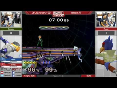 CFL Smackdown 90 Melee - Krudo (Sheik) vs Kaike (Falco) - Winners R3
