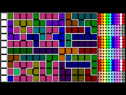Tetris Crush - Survival Marble Race in Algodoo