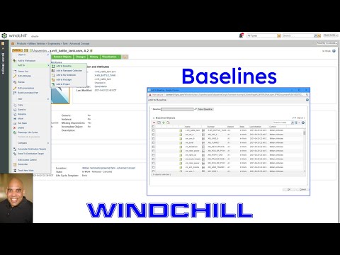 PTC Windchill PDMLink - Baselines