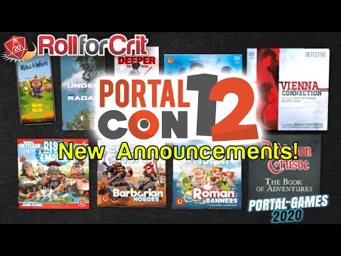 PortalCon 12 Announcements - Detective, Imperial Settlers + More!