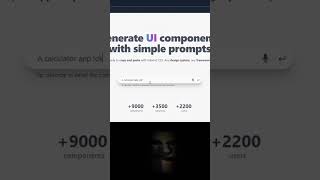 Generate UI components  ️  #ui #design #ai #top #useful #lifehack #murodovdev #code #webdesign #codi
