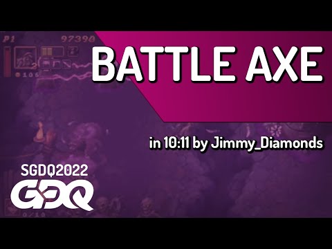 Battle Axe by Jimmy_Diamonds in 10:11 - Summer Games Done Quick 2022