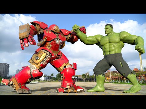 Hulk Smash vs Iron Man Fight Scene | Transformers The Last Knight | New Movie 2024 (HD)