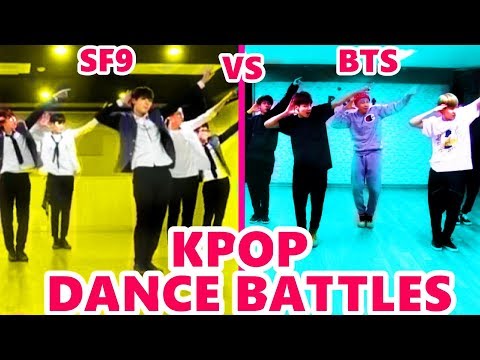 KPOP GROUPS DANCE BATTLES 🔥 (BTS VS BLACKPINK VS EXO VS GOT7)