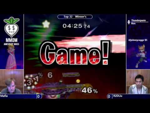 Mafia (Peach) vs R2DLiu (Fox) - MMOM Bi Monthly #3 WR3