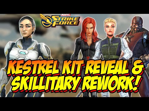 Kestrel Super OP Kit Reveal, Military Skill Rework! Kestrel and Skillitary Gameplay