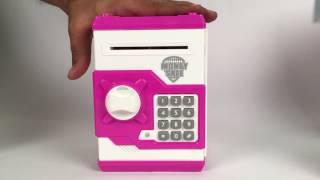 Money Bank/ Coin Box With Electronic Secret Code Lock!