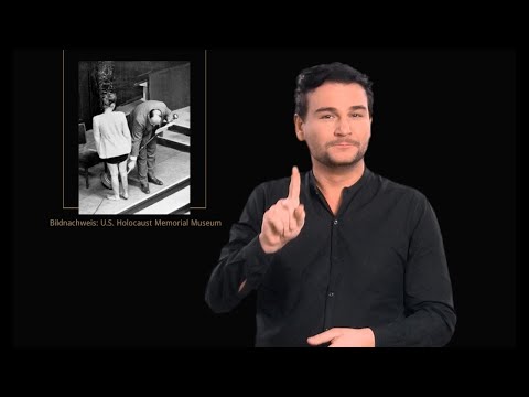 Beitrag in deutscher Gebärdensprache: Der Ärzteprozess