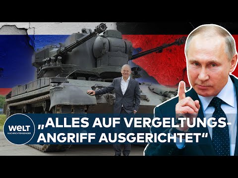 UKRAINE-KRIEG: Scholz schickt weitere Gepard-Panzer - Putin behält Atomjoker in der Hand