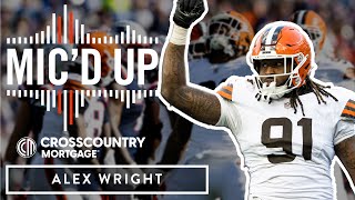 Alex Wright Mic'd Up: Week 8 Road Matchup vs Patriots