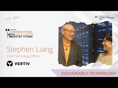 Interview with Data Center Titan: Stephen Liang, Global CTO Vertiv