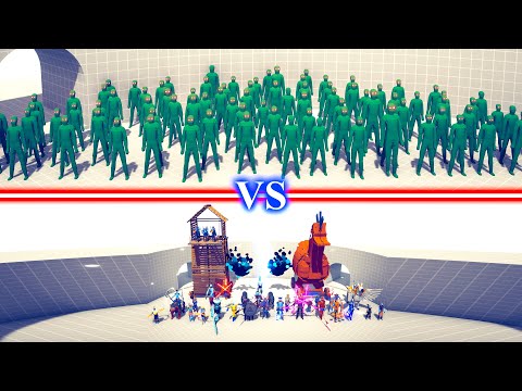 ZOMBIE TEAM vs HIDDEN UNITS TEAM - Totally Accurate Battle Simulator TABS