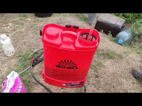 Аккумуляторный опрыскиватель Vitals нужная вещь