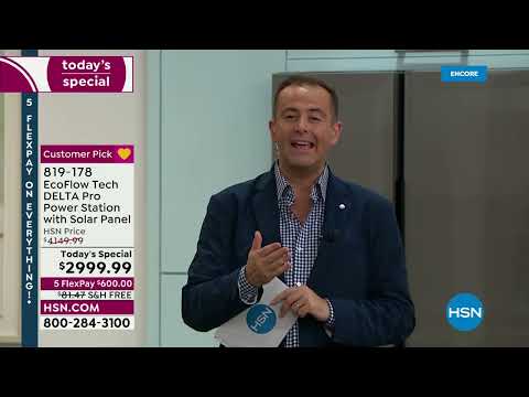 HSN | EcoFlow Power Station 09.03.2022 - 04 AM