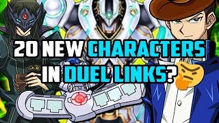 Yu-Gi-Oh! Duel Links | 3 NEW Cards, 1 UNLOCKABLE Character & 20 NEW Characters in Duel Links?