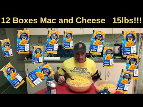12 Boxes of Kraft Macaroni and Cheese Challenge