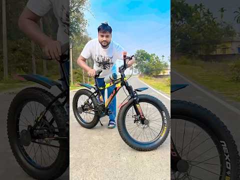 Fat Tyre Double Disk Breaks Mountain Bicycle🚲Unboxing and Fittings