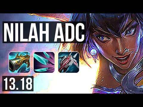NILAH & Sona vs XAYAH & Neeko (ADC) | 400+ games, 6/3/9 | NA Master | 13.18