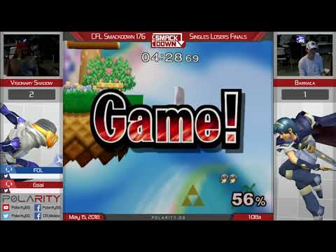 CFL Smackdown 176 Melee - Gahtzu Falcon vs Kels (Marth) - Grand Finals