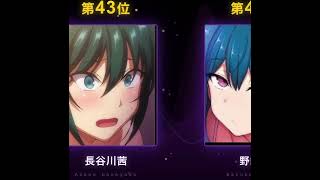 【保存必須】人気美女　大人アニメキャラ　ランキング  TOP50   〜part2  japanese charm anime character ranking