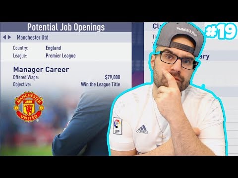 ACCEPTING THE MANCHESTER UNITED JOB! - FIFA 18 Career Mode Real Madrid #19
