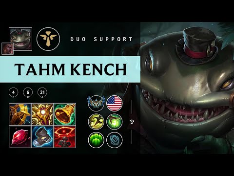 Tahm Kench Support vs Bard - NA Challenger Patch 25.22