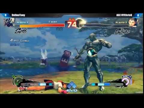 EVO2013 SSF4AE OnlineTony vs AGE NYChrisG