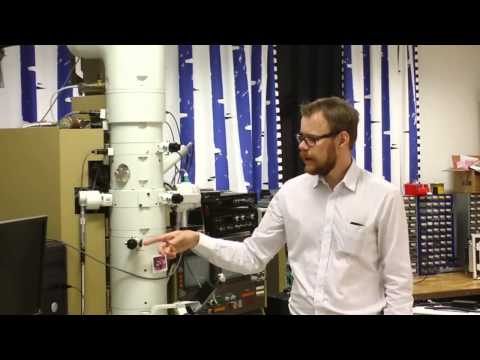 Transmission Electron Microscope TEM demo session