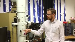 Transmission Electron Microscope TEM demo session