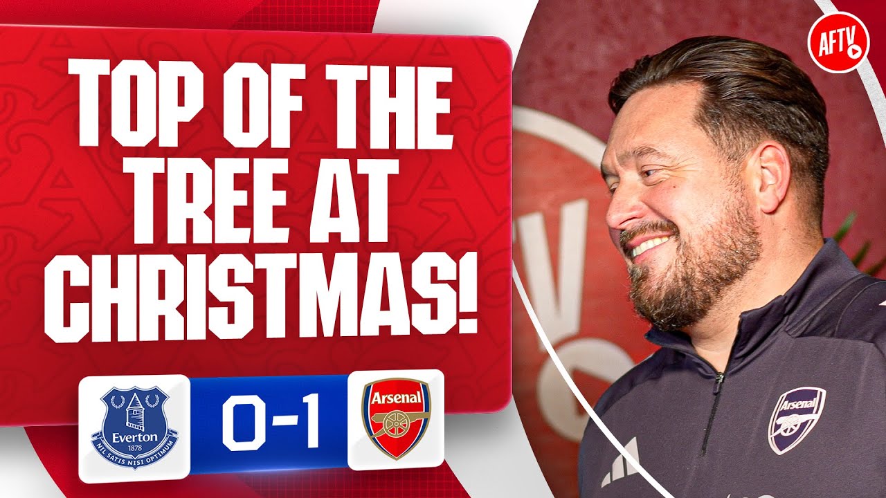 Top Of The Tree At Xmas! (Marty) | Everton 0-1 Arsenal