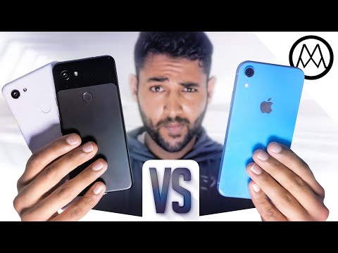 Google Pixel 3a vs iPhone XR