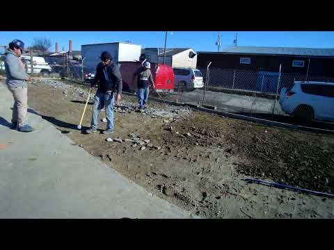 New Office  -  Back parking area expansion - Part 1