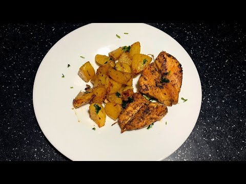 Video thumbnail: Fileto Pule me Patate në Furrë